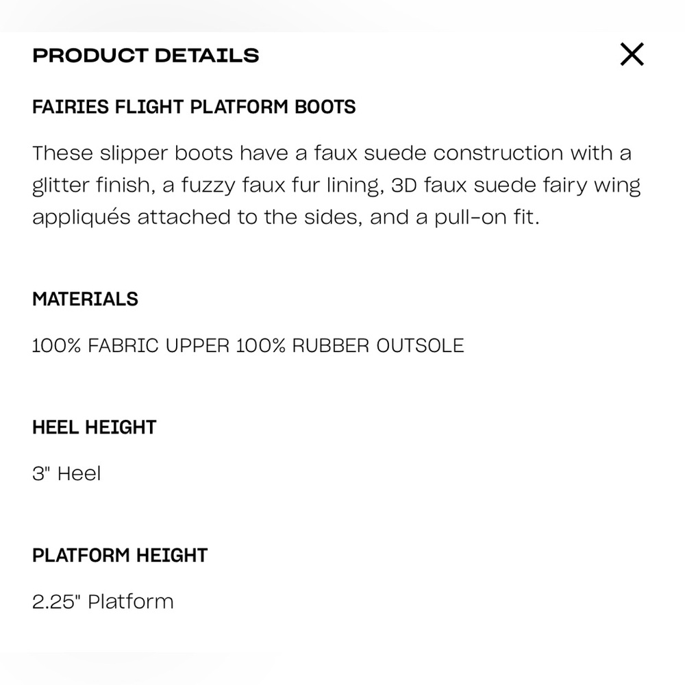 Current mood fairies flight Platform Ankle Boots - Picture 9 of 10